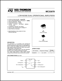 Click here to download MC33078D Datasheet