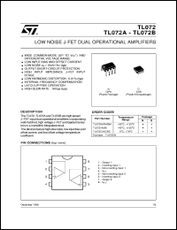 Click here to download TL072M Datasheet