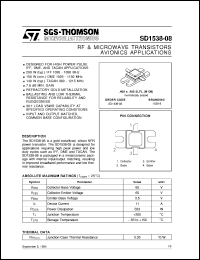 Click here to download SD1538-08 Datasheet