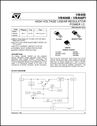 Click here to download VB408B Datasheet