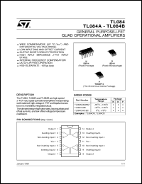 Click here to download TL084C Datasheet