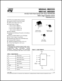 Click here to download M95640-RBN5 Datasheet