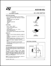 Click here to download ACS108-5 Datasheet