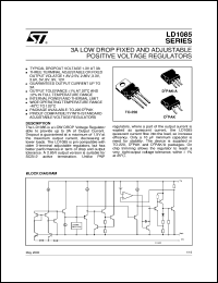 Click here to download LD1085D2 Datasheet