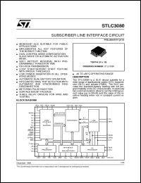 Click here to download STLC3080 Datasheet