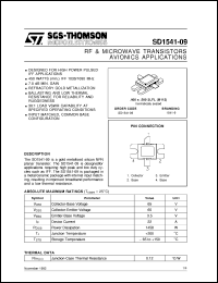 Click here to download SD1541-09 Datasheet
