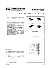 Click here to download HCF4093 Datasheet