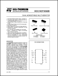 Click here to download HCF4098 Datasheet