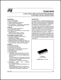 Click here to download TDA9109 Datasheet