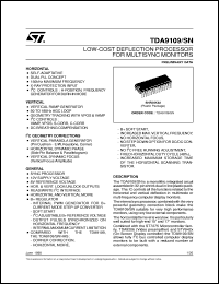 Click here to download TDA9109/SN Datasheet