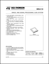 Click here to download IMSA110 Datasheet