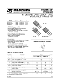 Click here to download STH60N10 Datasheet