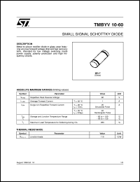 Click here to download TMBYV10-60 Datasheet
