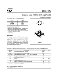 Click here to download BF3510TV Datasheet