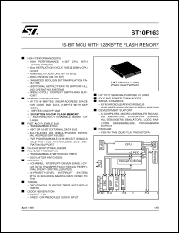 Click here to download ST10F163 Datasheet