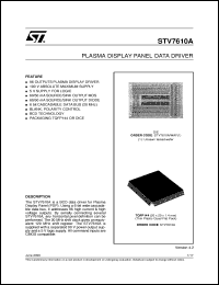 Click here to download STV7610A Datasheet