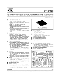 Click here to download ST10F168 Datasheet