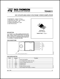 Click here to download TDA9511 Datasheet