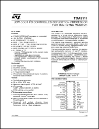 Click here to download TDA9111 Datasheet