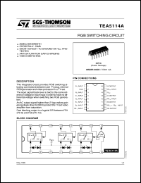Click here to download TEA5114A Datasheet