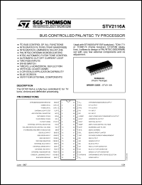 Click here to download STV2116A Datasheet