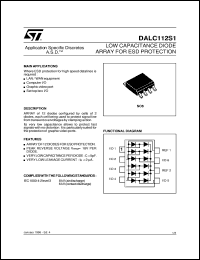 Click here to download DALC112S1 Datasheet