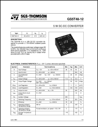 Click here to download GS5T48-12 Datasheet