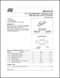 Click here to download SD1414-12 Datasheet
