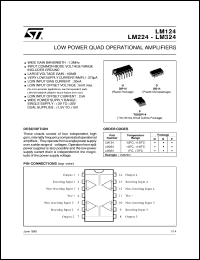 Click here to download LM124 Datasheet