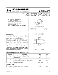 Click here to download AM1214-175 Datasheet