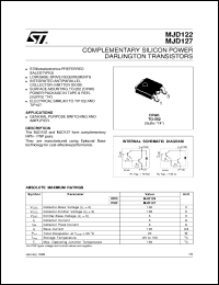 Click here to download MJD122 Datasheet