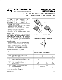 Click here to download STH12NA60 Datasheet