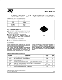 Click here to download STTA212S Datasheet