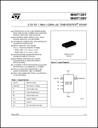 Click here to download M48T128Y-70PM1 Datasheet