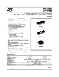 Click here to download ST72T121J4 Datasheet