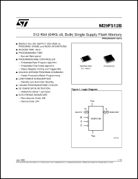 Click here to download M29F512B Datasheet