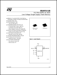 Click here to download M29W512 Datasheet