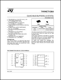 Click here to download 74VHCT126A Datasheet