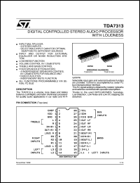 Click here to download TDA7313 Datasheet