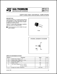Click here to download 2N1613 Datasheet