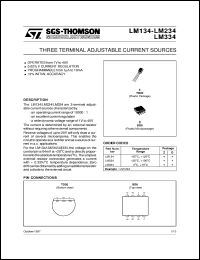 Click here to download LM134Z Datasheet
