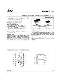 Click here to download M74HCT132 Datasheet