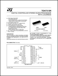 Click here to download TDA7313ND Datasheet