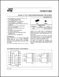 Click here to download 74VHCT139 Datasheet