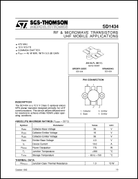 Click here to download SD1434 Datasheet