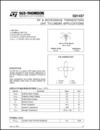 Click here to download SD1437 Datasheet