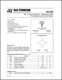 Click here to download SD1455 Datasheet