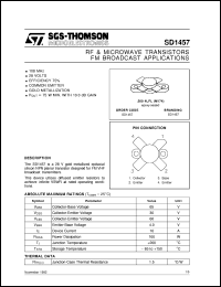 Click here to download SD1457 Datasheet
