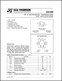 Click here to download SD1480 Datasheet