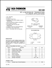 Click here to download SD1490 Datasheet